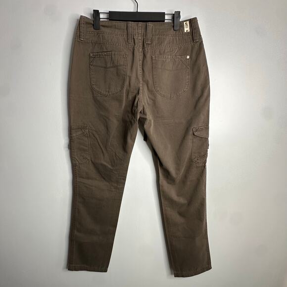 Levi's brown utility pants with cargo pockets size 8 - Picture 7 of 9